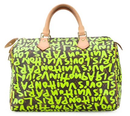Bolso speedy de Louis Vuitton Grafitti