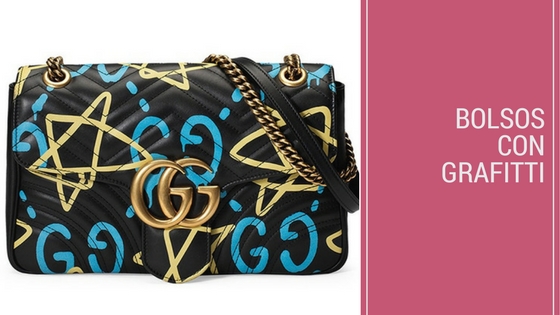 bolsos con grafitti