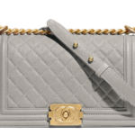 chanel le boy gris