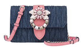 Bolso Vaquero Miu Lady Matelassé