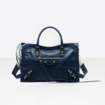 Balenciaga city bolso azul