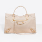 Balenciaga city bolso crema
