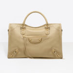 Balenciaga city bolso dorado