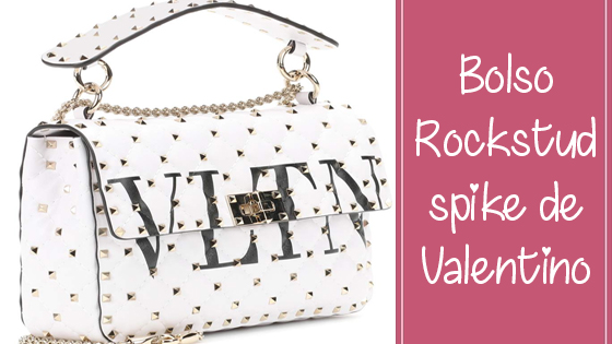 Bolso Rockstud spike de Valentino