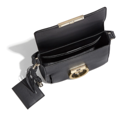 Bolso  Salvatore Ferragamo Con Solapa De Gancini