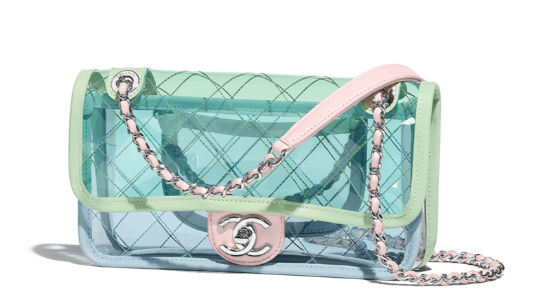 Bolso coco splash chanel clasico PVC