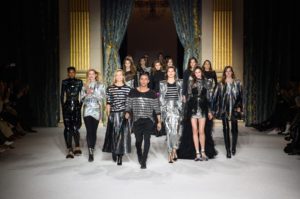 Cierre Desfile Balmain Otoño 2018