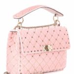 Bolso rosa Rockstud spike de Valentino