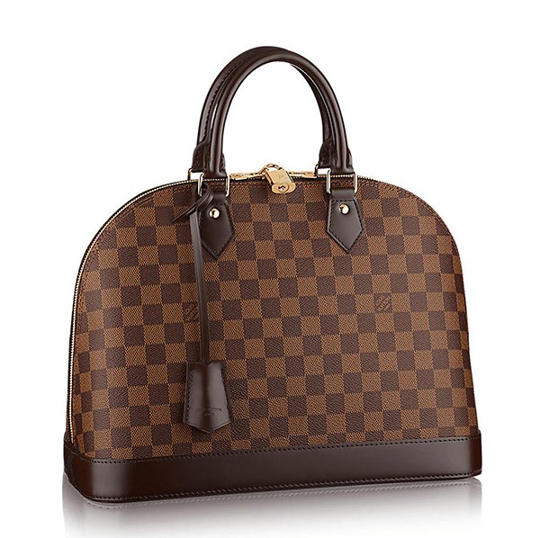louis vuitton alma mm lona damier ebène