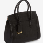 Alexander mcqueen heroine cocodrilo color negro