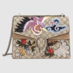 Bolso Dionysus con ave y flores