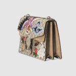 Bolso Dionysus con ave y flores lado