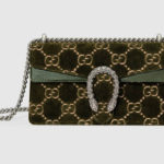 Bolso Dionysus verde con detalles plata