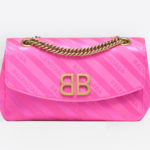 Bolso bb Round de Balenciaga rosa