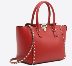 BOLSO CON ASA DOBLE ROCKSTUD PEQUEÑO 