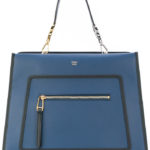 Bolso runway de fendi en color azul