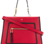 Bolso runway de fendi en color rojo