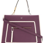 Bolso runway de fendi en color vino