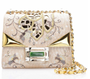 Collection Gold Laser Cut Mini Chain Bag