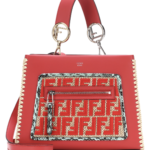 bolso runway de fendi color rojo