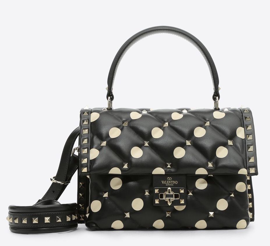 Bolso Valentin oCandystud con diseño de lunares 