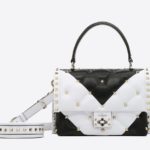 candystud de Valentino blanco con negro