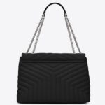Bolso Loulou de Saint Laurent parte trasera