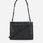 Bolso negro K/KUILTED de Karl