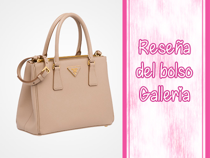 Reseña del bolso Galleria de Prada