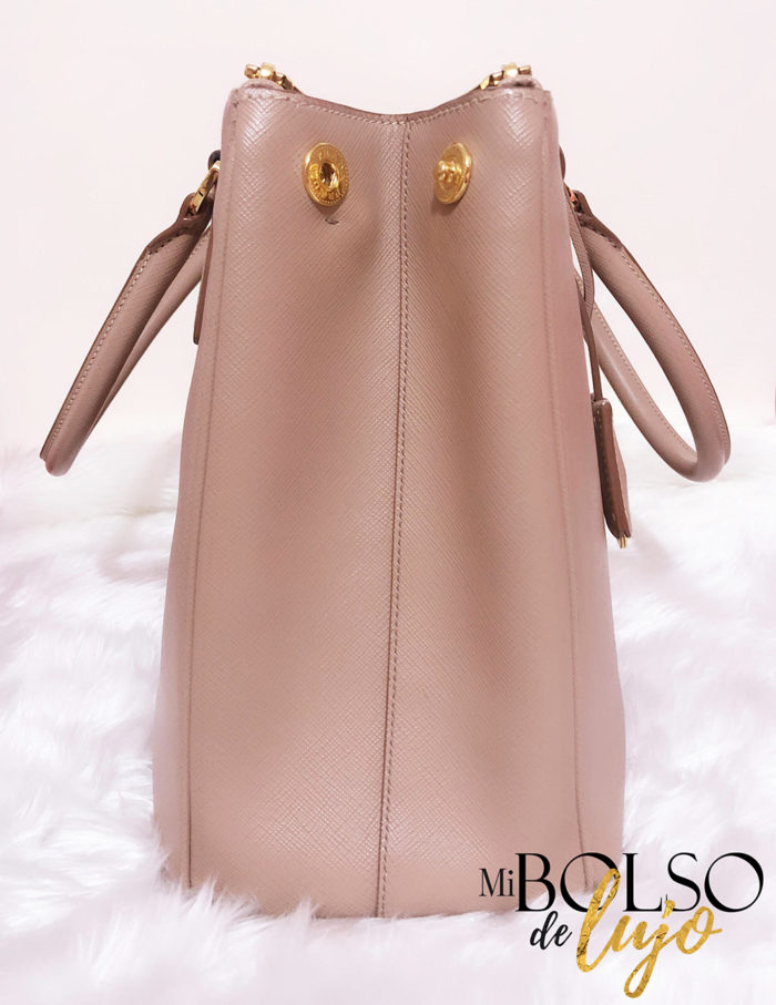 bolso prada galleria cameo lateral