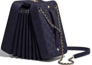 Bolso Chanel acordeón de lana