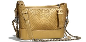 Bolso Hobo Gabrielle ptrón dorado