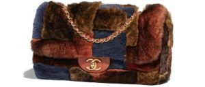 Bolso clásico Chanel piel de conejo y ternera