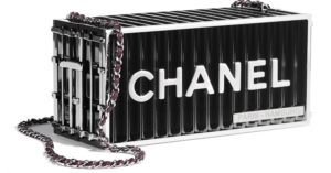 Clutch resina y metal plateado