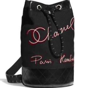 Mochila Chanel de Lana bordada