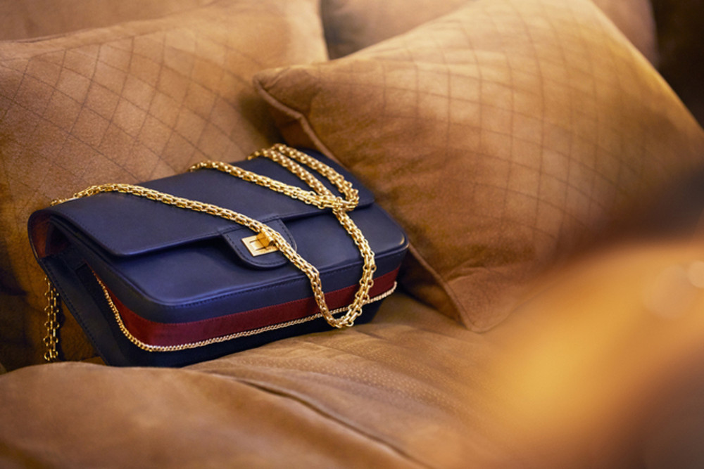 bolso chanel 2.55 cuero liso