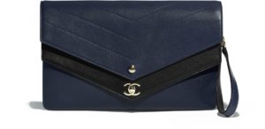cartera mouton azul marino