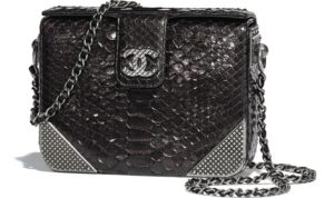 clutch en pitón negro