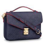 louis-vuitton-pochette metis monogram-empreinte- azul marino