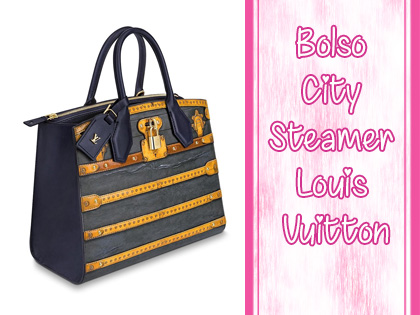 El elegante bolso City Steamer de Louis Vuitton