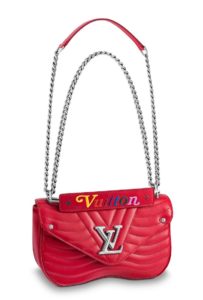 louis vuitton bolso new wave rojo