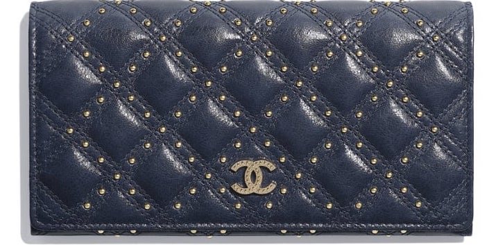 cartera chanel con solapa