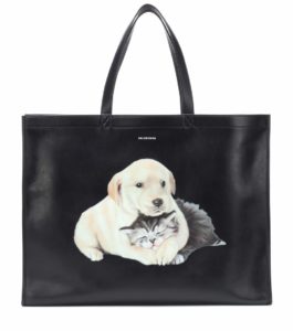 Bolso Balenciaga tote puppy negro