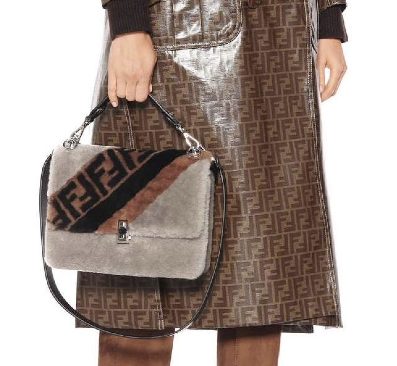 Bolso fendi ken i pelo de oveja