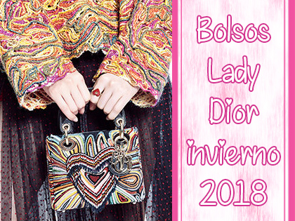 bolsos lady dior con estampados