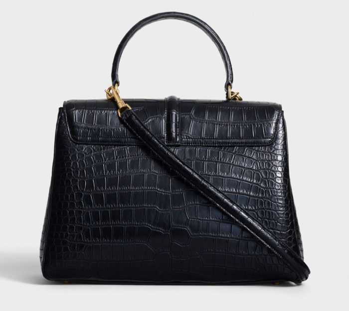 Bolso 16 Celine cocodrilo parte trasera