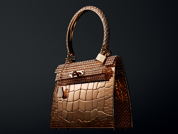 Bolso Kelly rose gold de Hermès