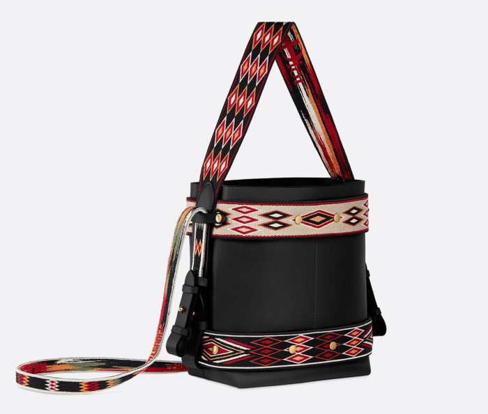 Bolso Hobo Diorodeo negro