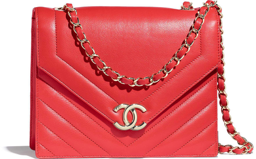 Bolso chanel en piel de ternera