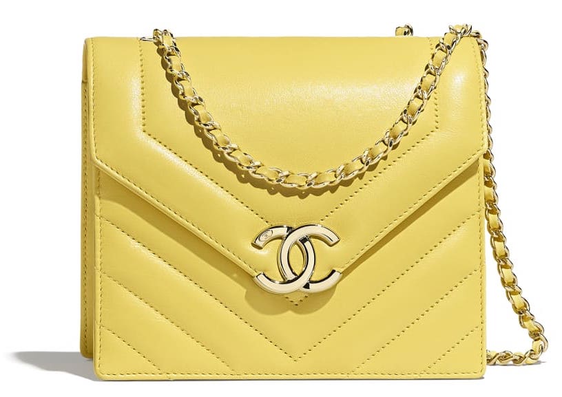 Bolso con solapa chanel piel de ternera